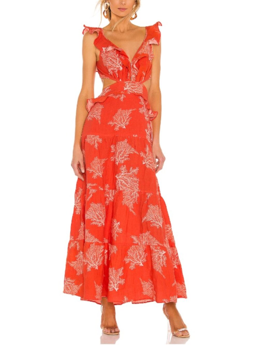 Karina Grimaldi Marigot Print Maxi Dress